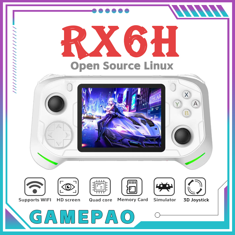 Gaming Console R36 Ultra - Портативная игровая консоль Open Source RX6H