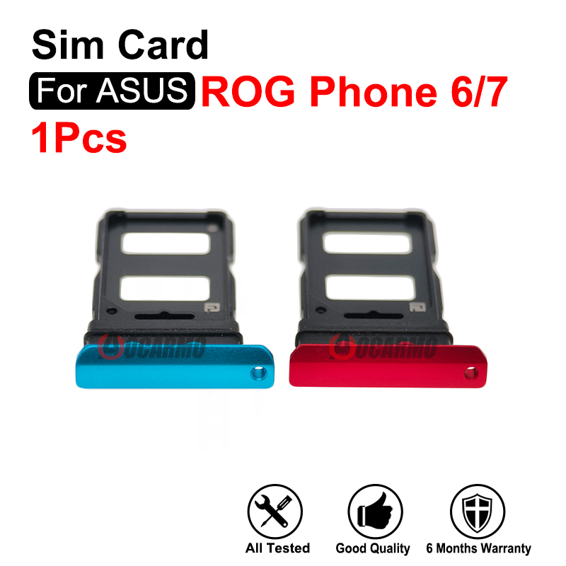Gaming Console Asus - Сине-красный слот для SIM-карты (лоток) для