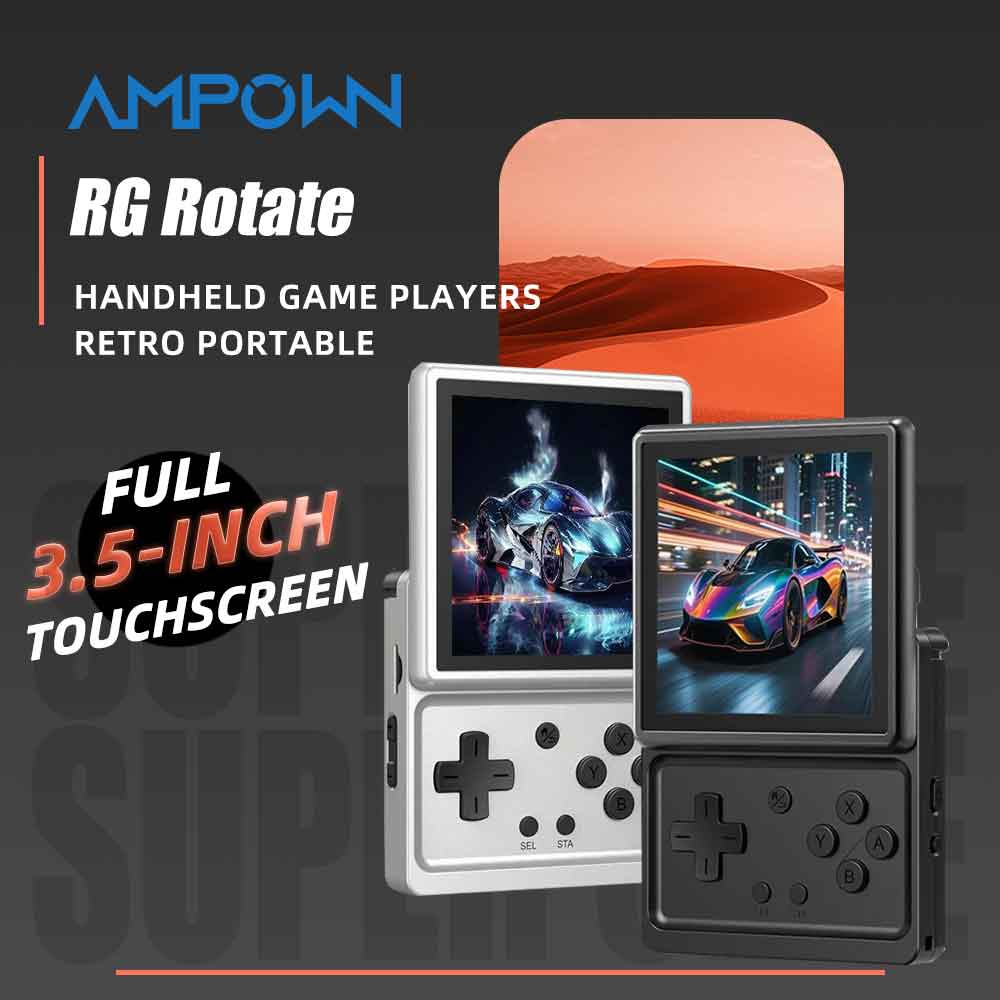 Gaming Console Deals - Портативная игровая консоль ANBERNIC RG Rotate