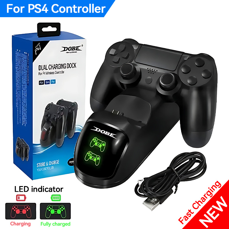 Gaming Console Station - Новая зарядная станция PS4, беспроводное быстрое