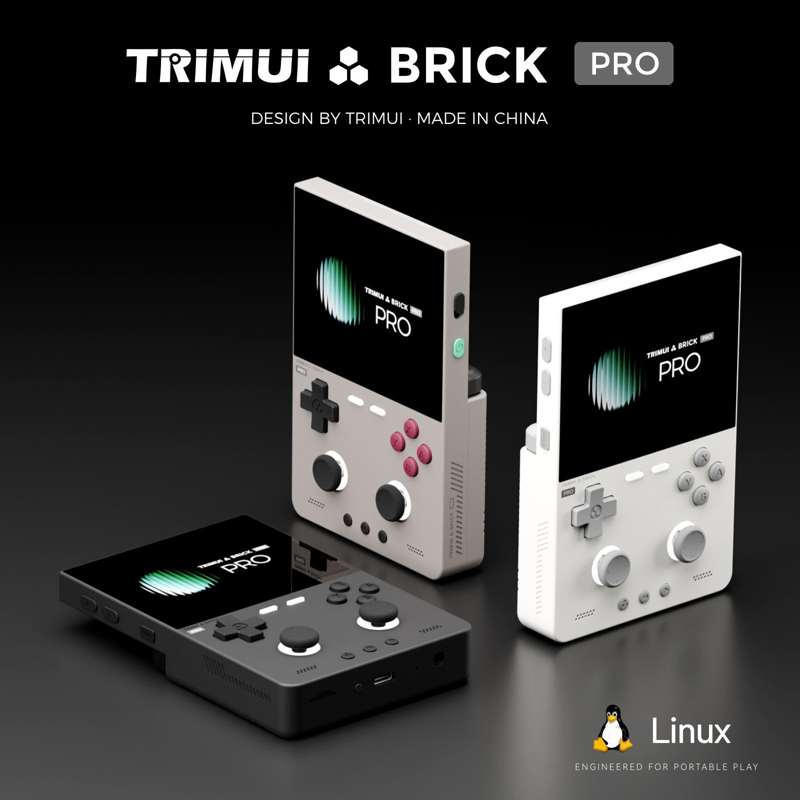 Gaming Console Under 5000 - Портативная игровая консоль TRIMUI BRICK PRO