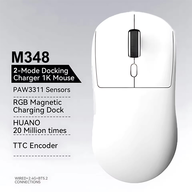 Gaming Console For Ipad - Беспроводная мышь M348 2,4G, перезаряжаемая, 500