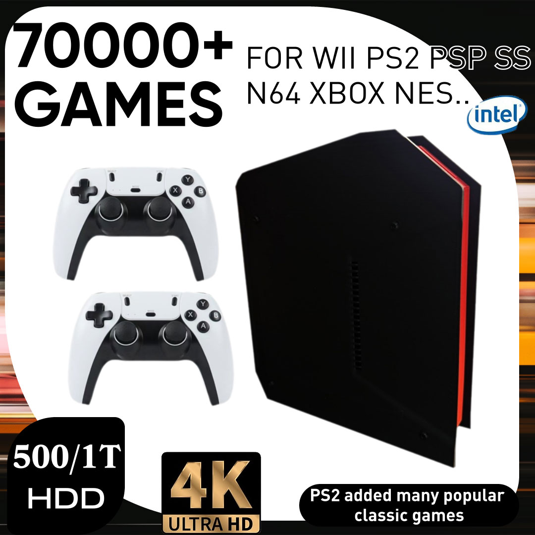 Gaming Console Video Game - Игровая консоль X4 Retro с двумя