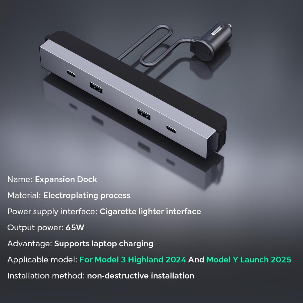 Controller Charging Dock - Для Tesla Model 3 Highland 2024