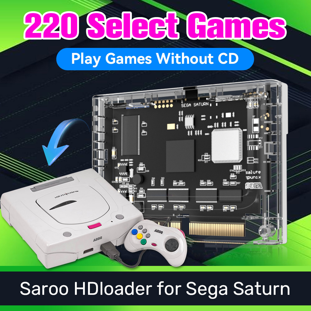 Gaming Console Video Game - SAROO SS HDLoader для Sega Saturn