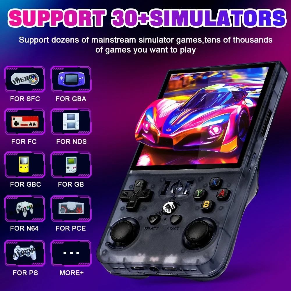 Gaming Console R36 Ultra - Новая портативная игровая консоль R36MAX с