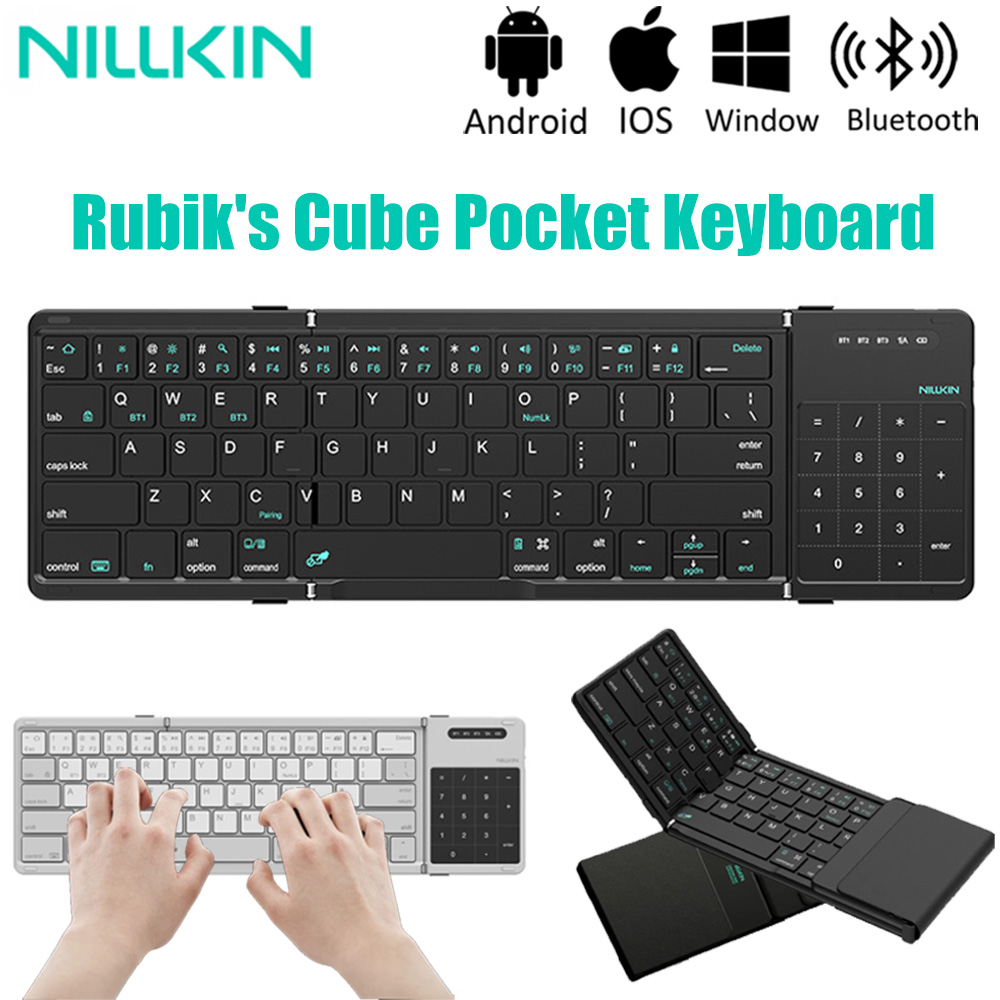 Gaming Console For Ipad - Складная беспроводная игровая клавиатура NILLKIN с