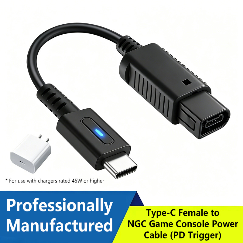 Gaming Console Types - Кабель для зарядки Type C 45W