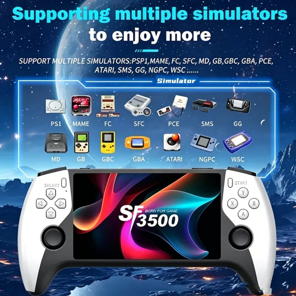 Gaming Console Deals - Портативная игровая консоль SF3500 5 дюймов