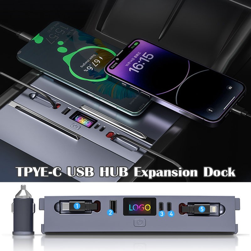 Автомобильный адаптер-разветви – обзор и цена Controller Charging Dock