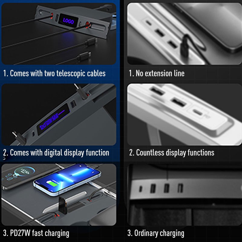 Автомобильный адаптер-разветви – обзор и цена Controller Charging Dock