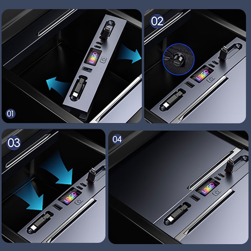 Автомобильный адаптер-разветви – обзор и цена Controller Charging Dock