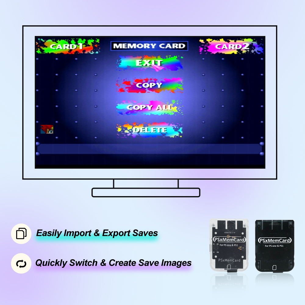 PSxmemcard Save Game Data Stor – обзор и цена Gaming Console All In One