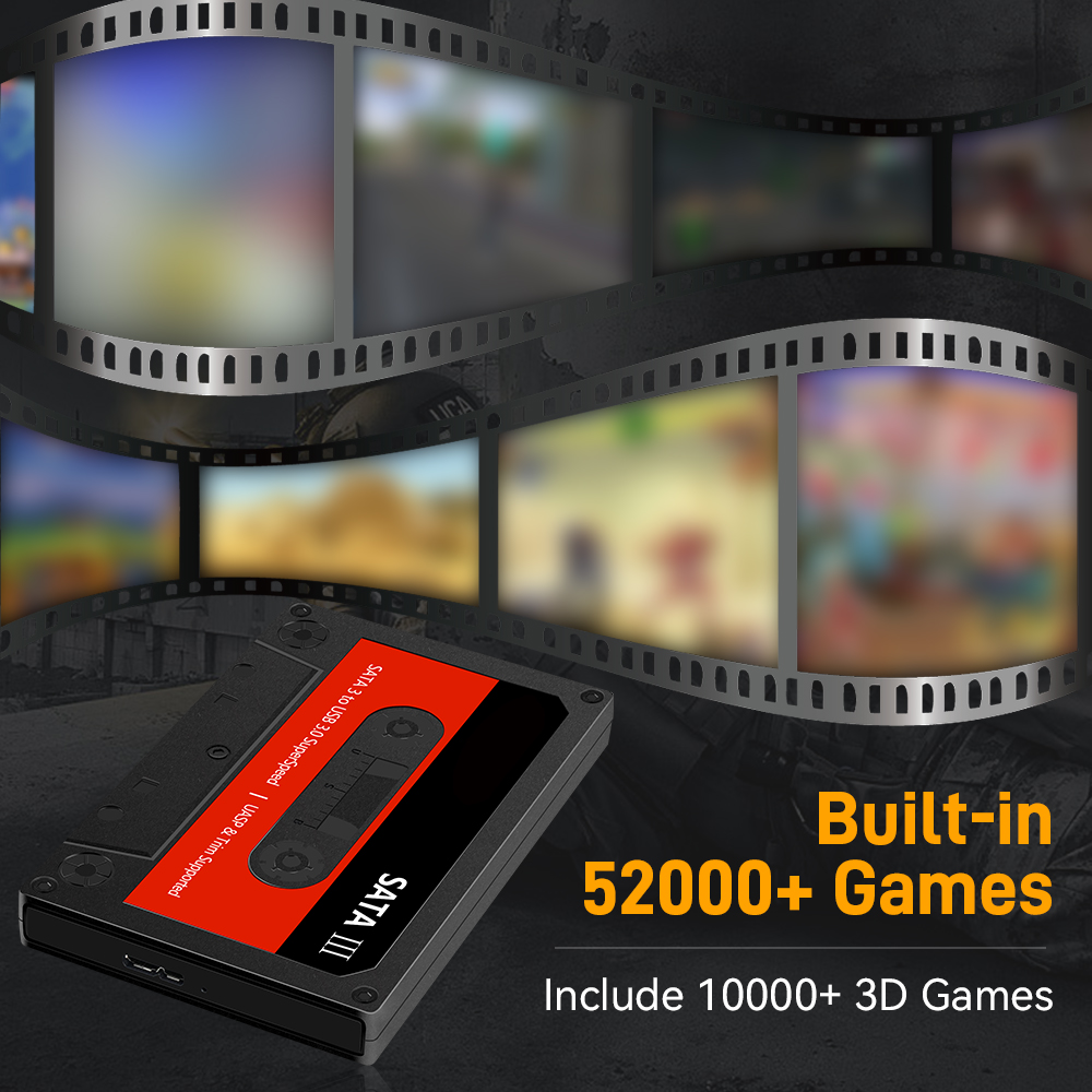 Эмулятор Batocera 500G/2T, игр – обзор и цена Gaming Console Video Game