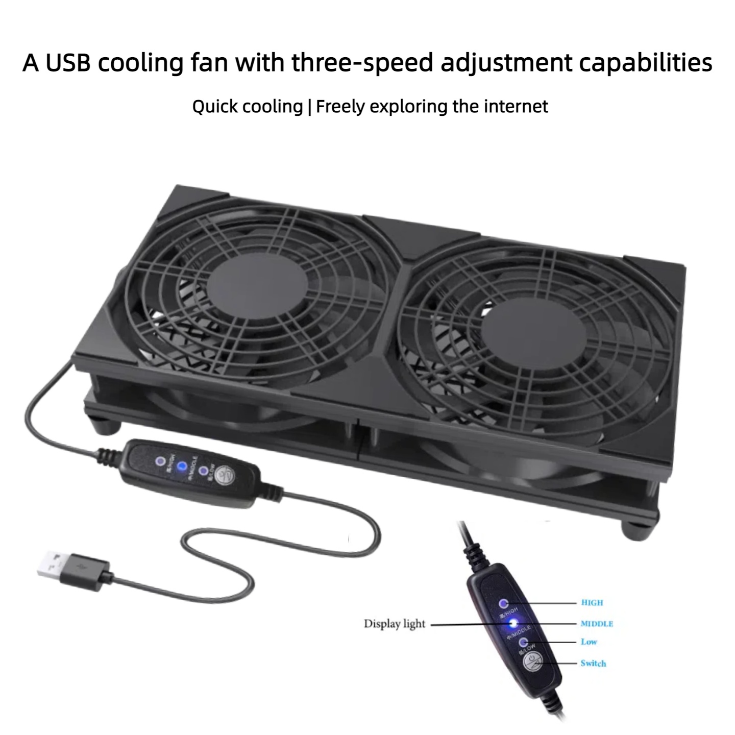 Двойной USB-вентилятор с 3-ско – обзор и цена Gaming Console Setup