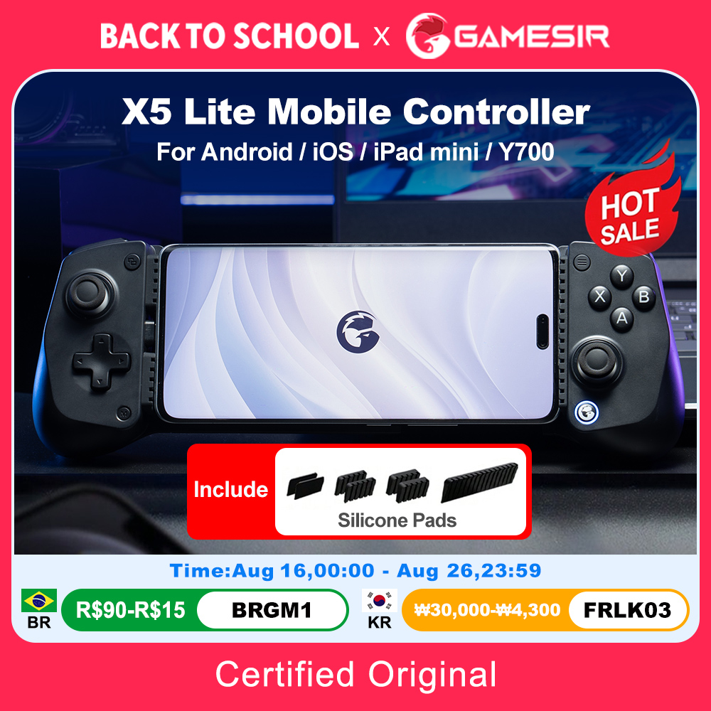 Игровой контроллер GameSir X5  – обзор и цена Gaming Console For Ipad
