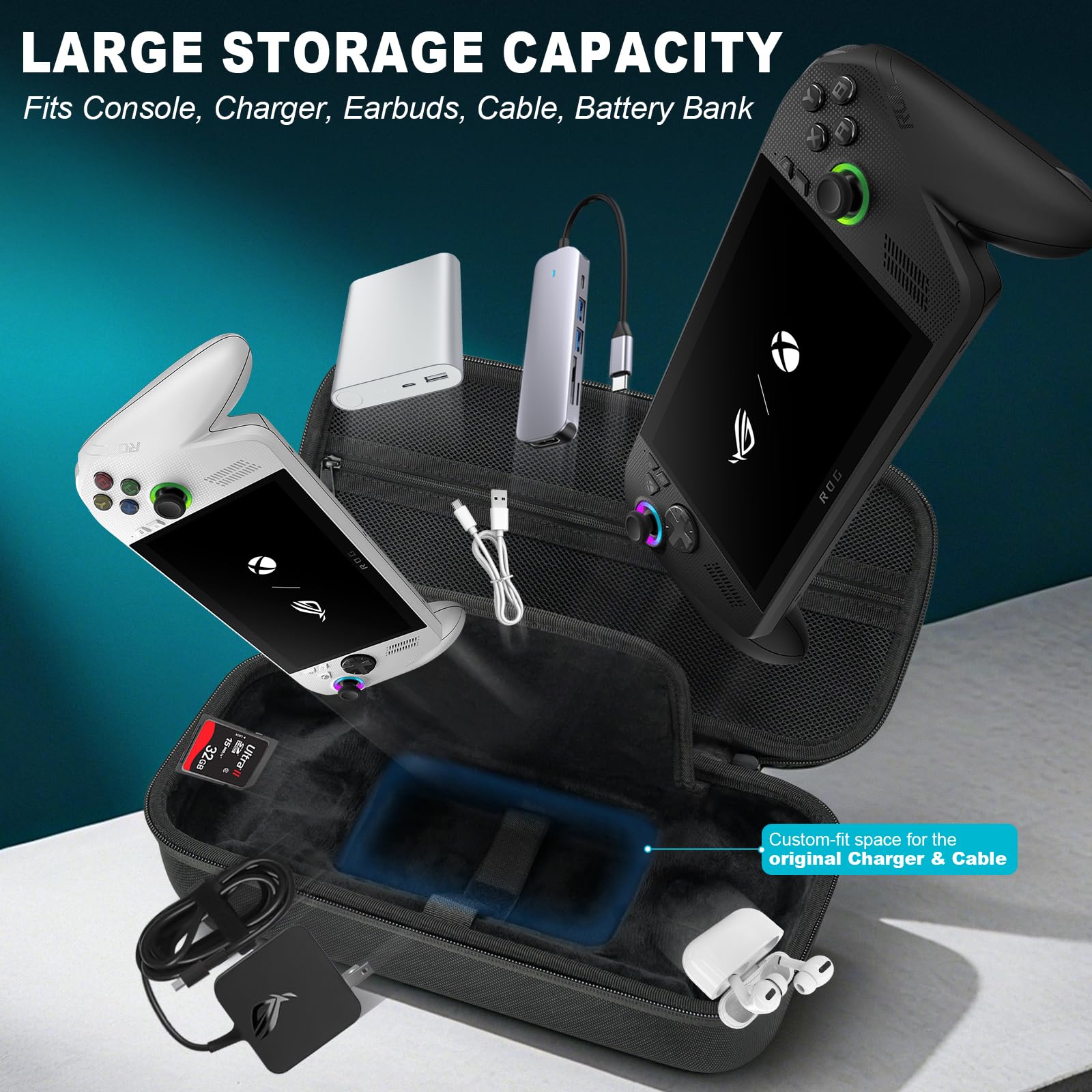 Чехол большой емкости для ASUS – обзор и цена Gaming Console Asus
