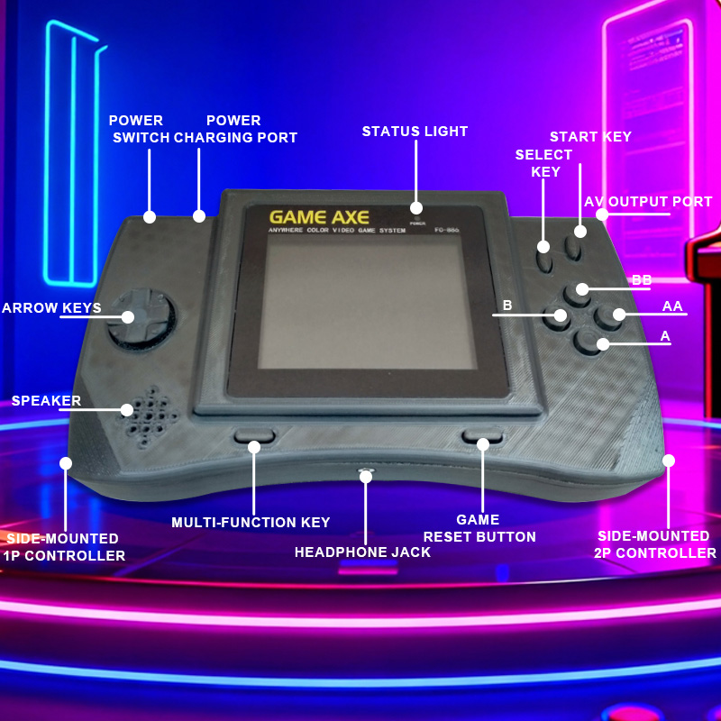 Портативная игровая консоль PF – обзор и цена Gaming Console Station