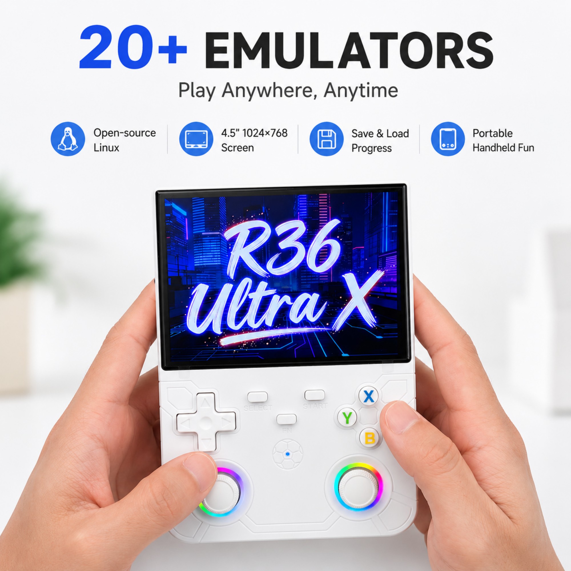Ретро-портативная игровая конс – обзор и цена Gaming Console R36 Ultra