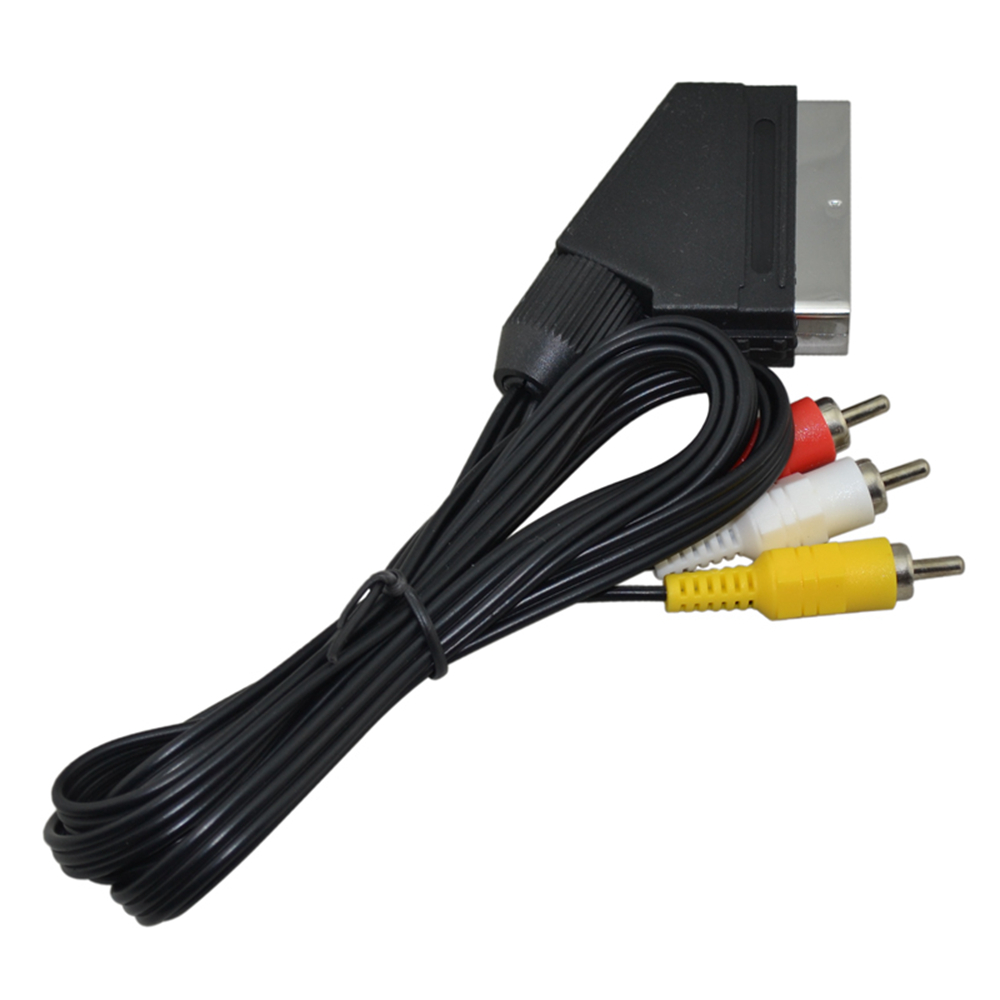 Кабель Scart на 3 RCA AV TV Vi – обзор и цена Gaming Console Video Game