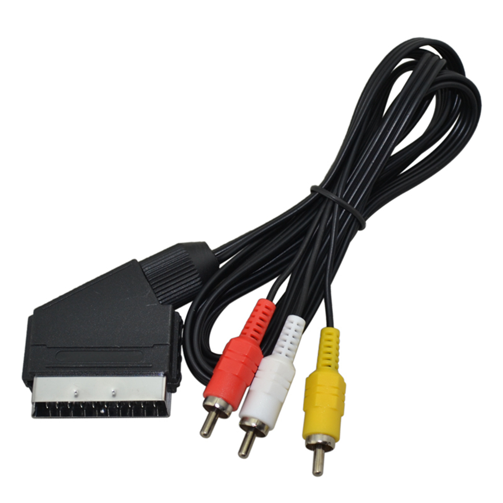 Кабель Scart на 3 RCA AV TV Vi – обзор и цена Gaming Console Video Game